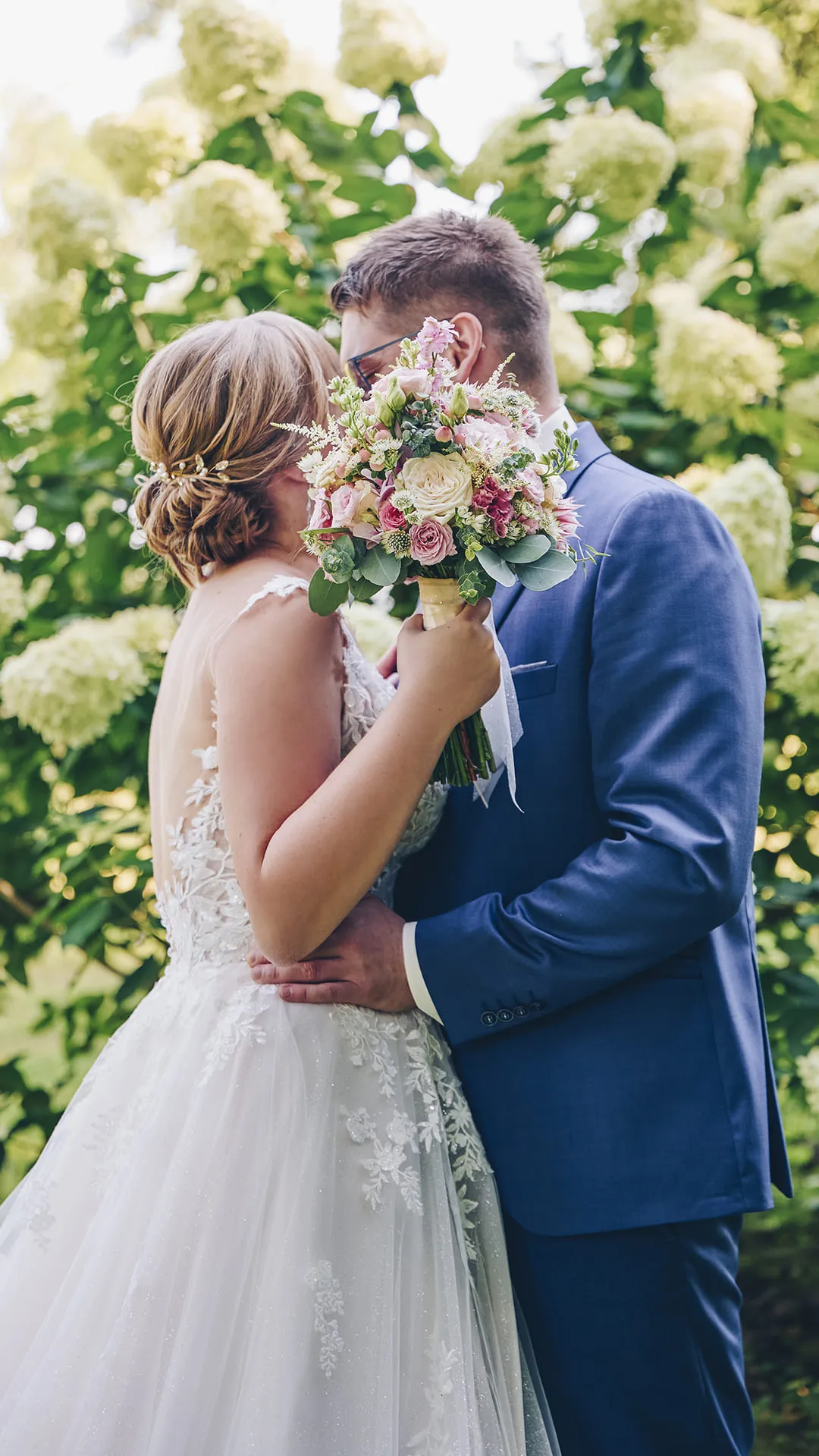 Hochzeitspaar am Burnerhof